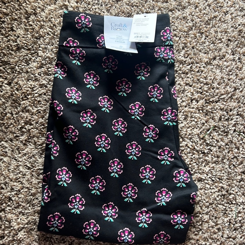 Croft & Barrow stretch Capri